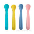 Silicone Baby Spoon Amazon BPA Free Toddlers Feeding Accessories Supplier